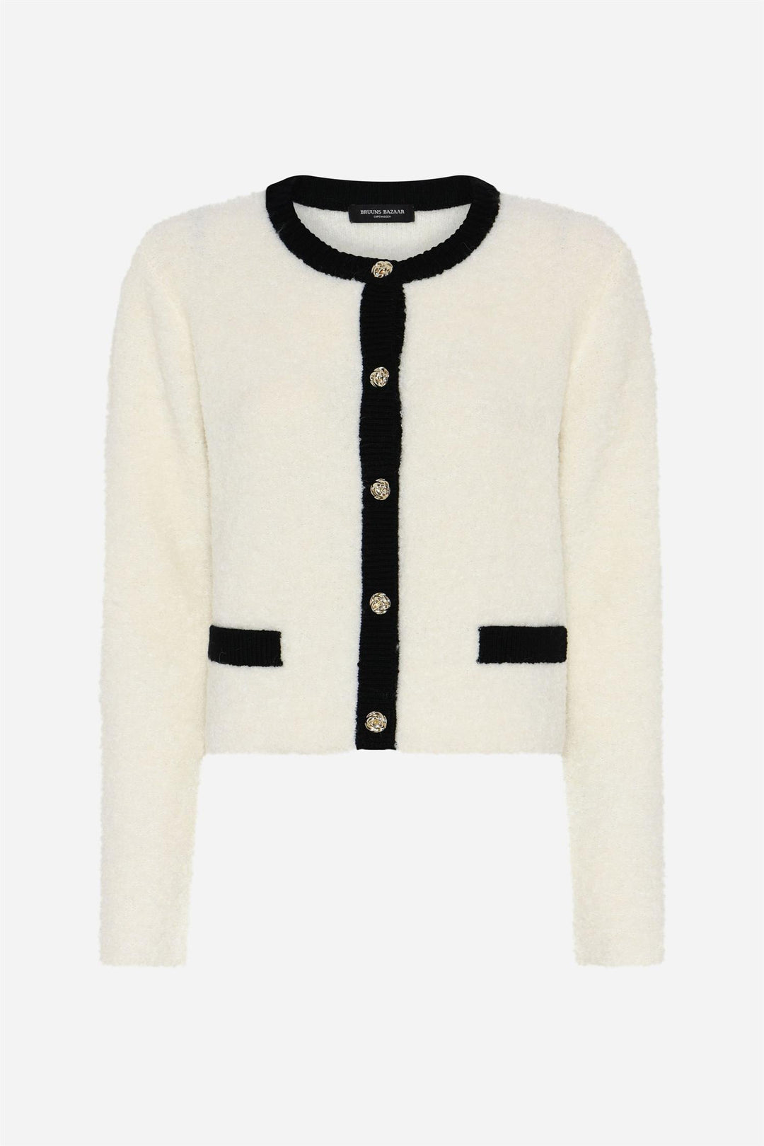 Pompom Fresia Knit Snow White
