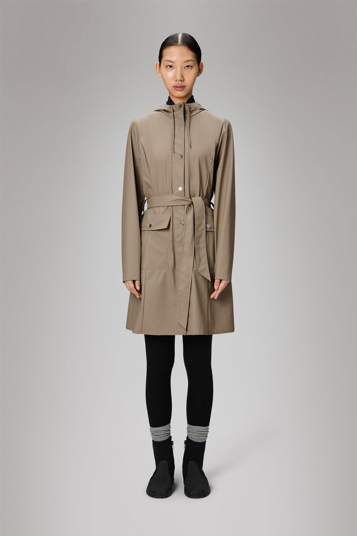 Curve Long Jacket W3 Beige