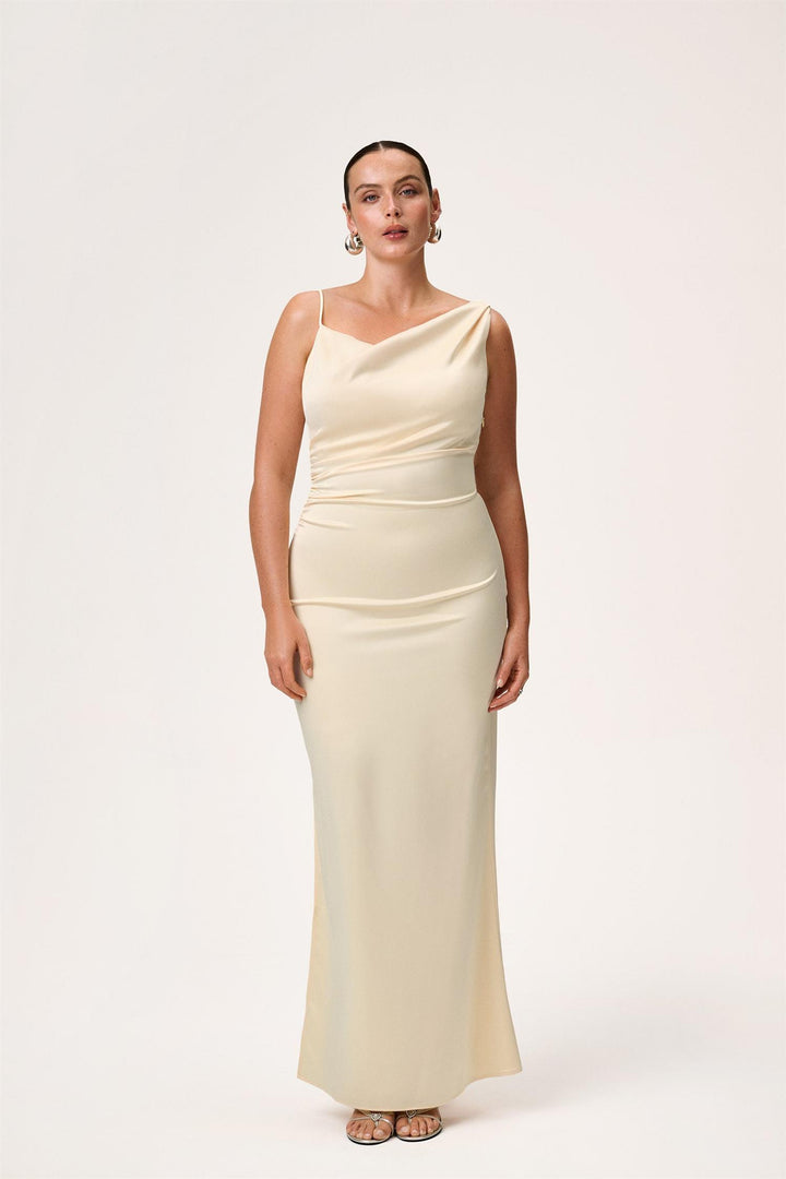 Almeria Maxi Dress Vanilla Yellow