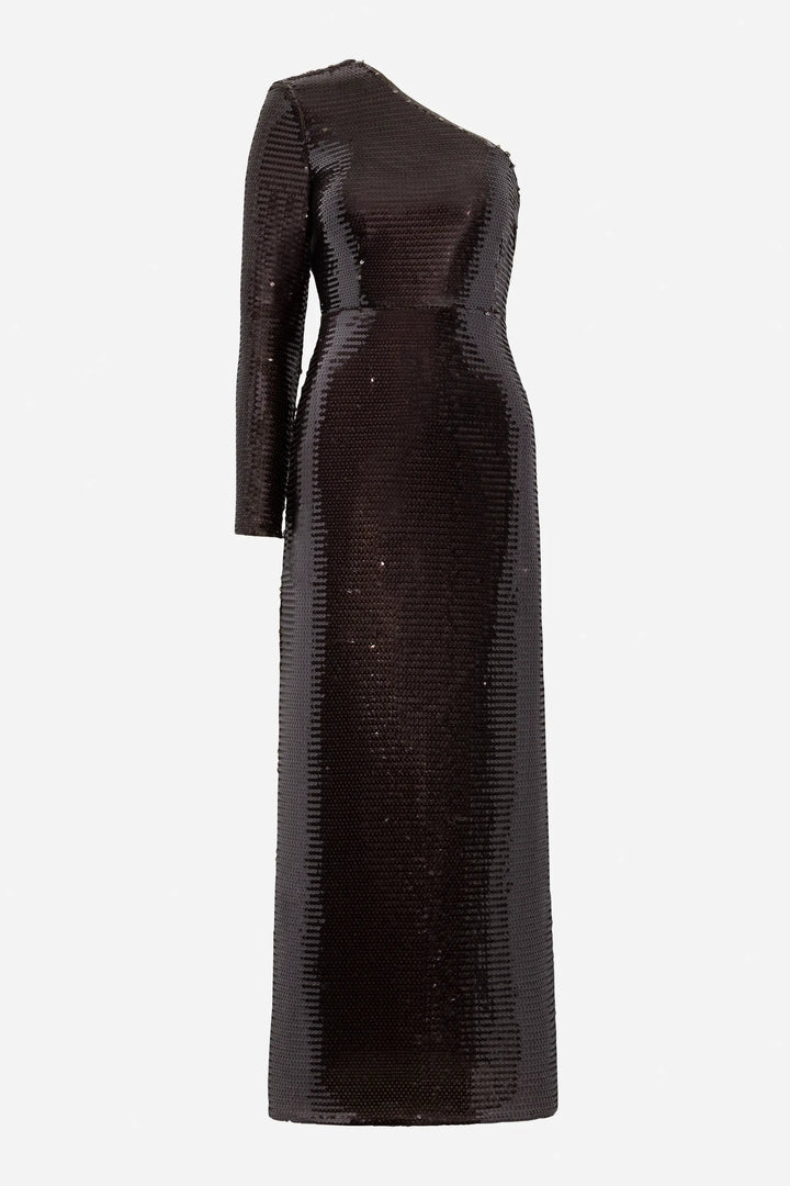 Eos Sequin Dress Bordeaux