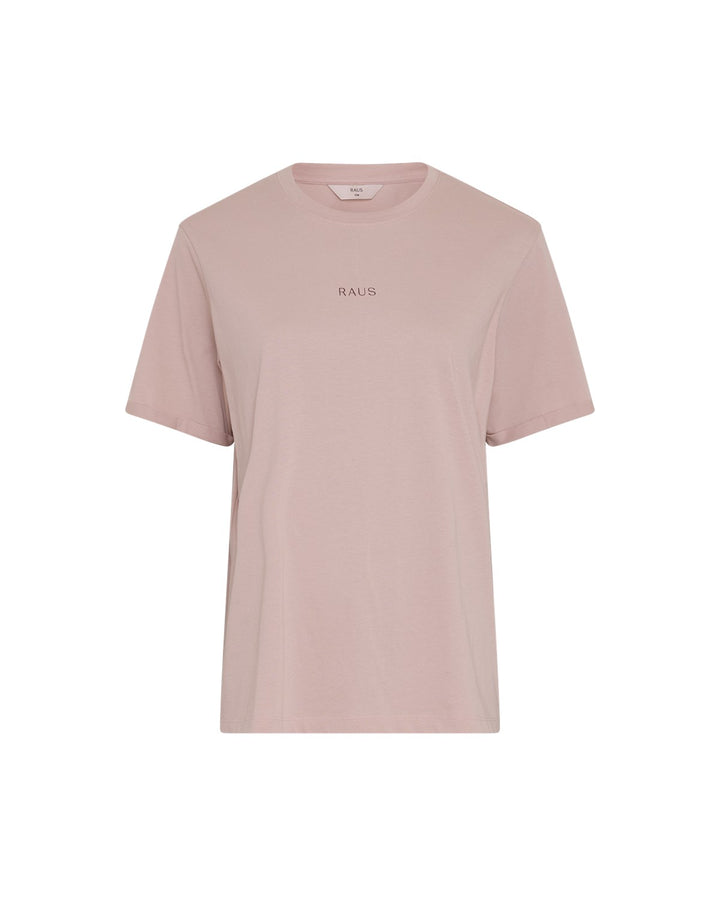 Linn Logo Tee M Rose/Chcoc T
