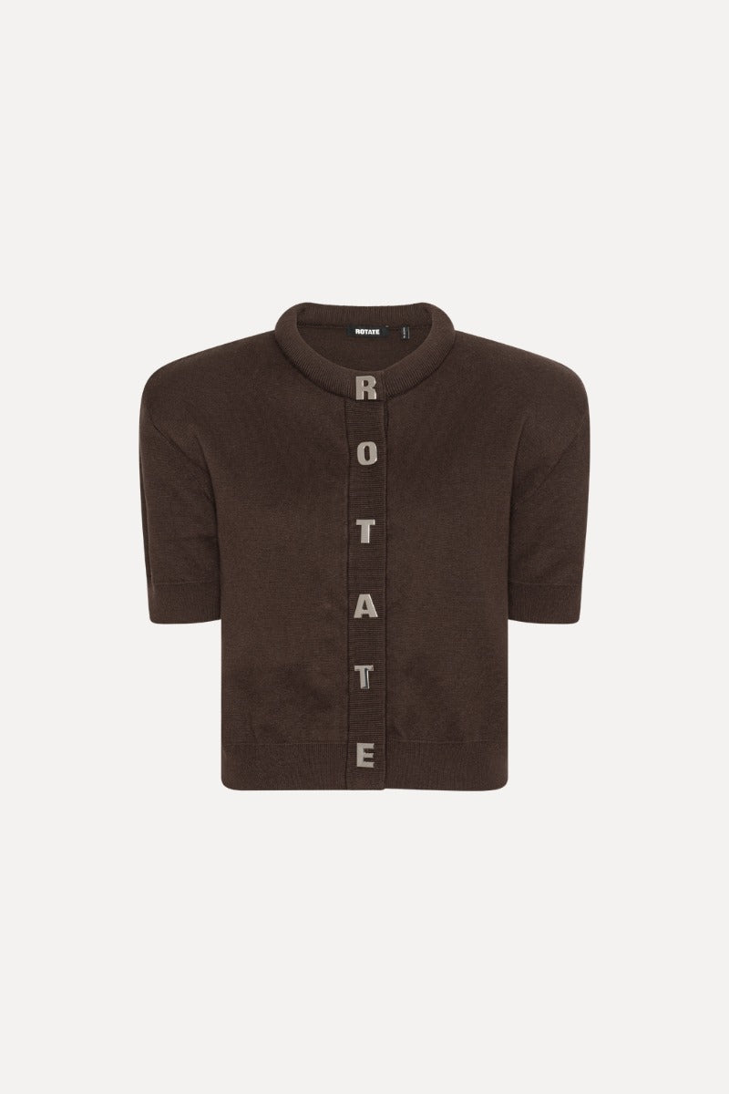 Firm Knit SS Cardigan Molé