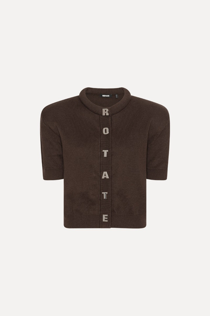 Firm Knit SS Cardigan Molé