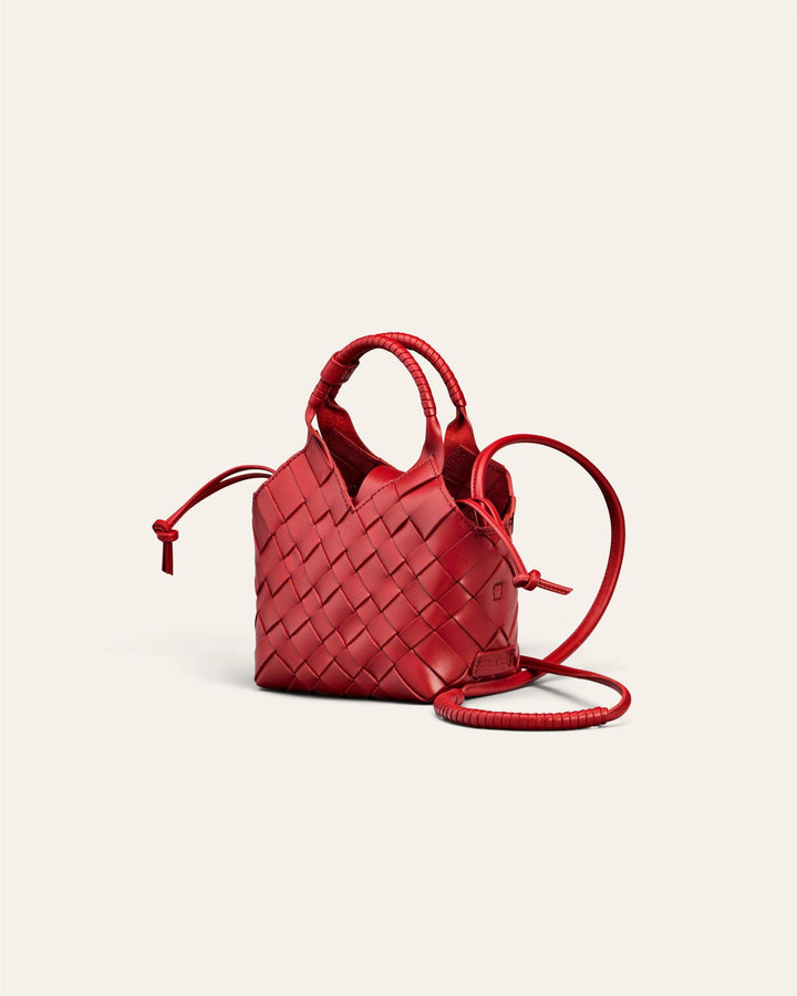 Misu Mini Crossbody Bag Lipstick Red