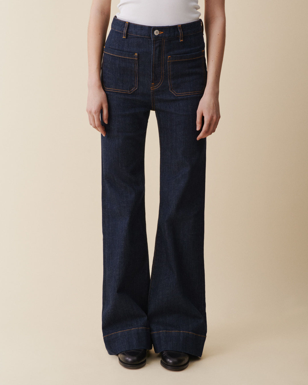 St Monica Jeans Blue Rinse