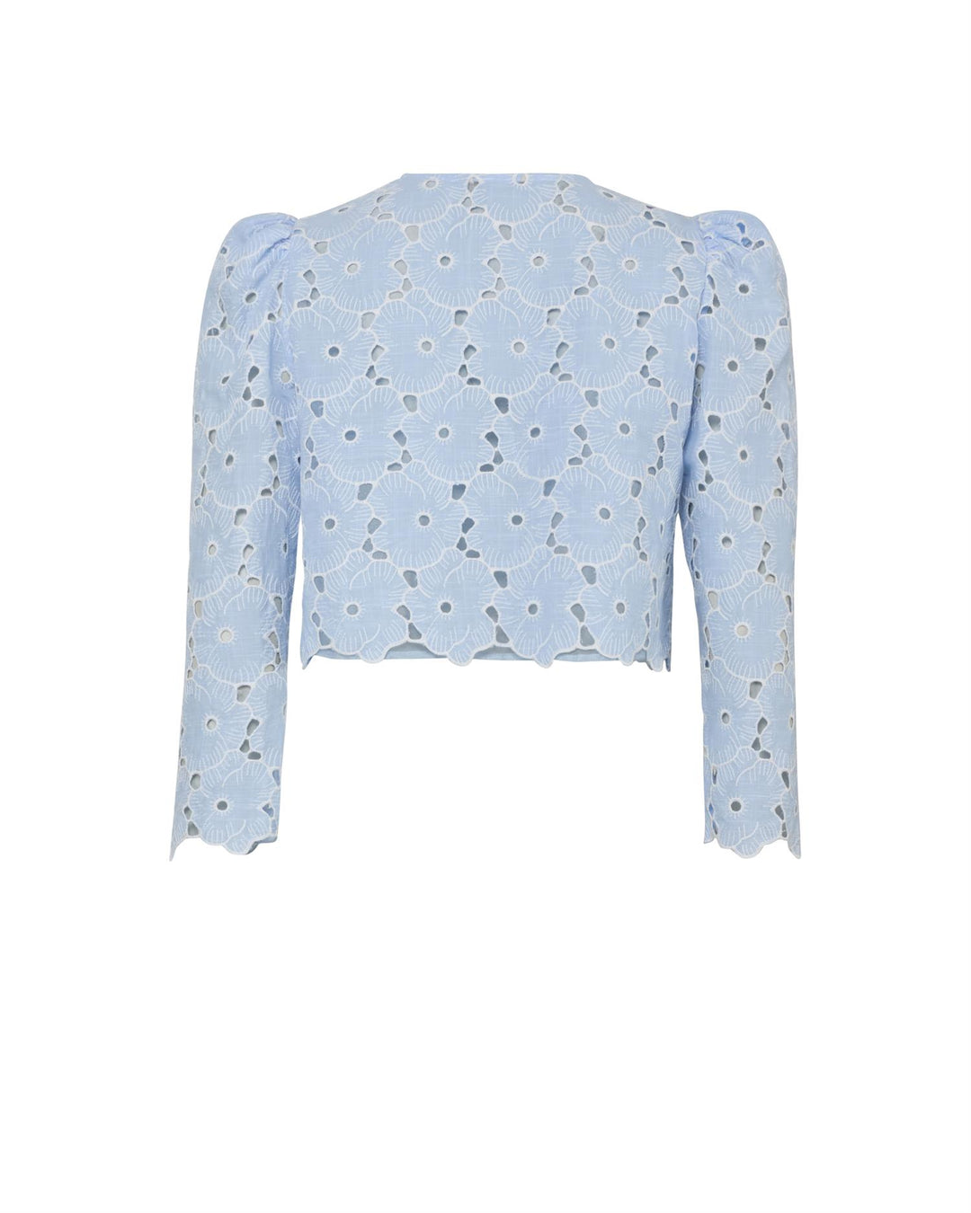 Broderie Anglaise Jacket Light Blue
