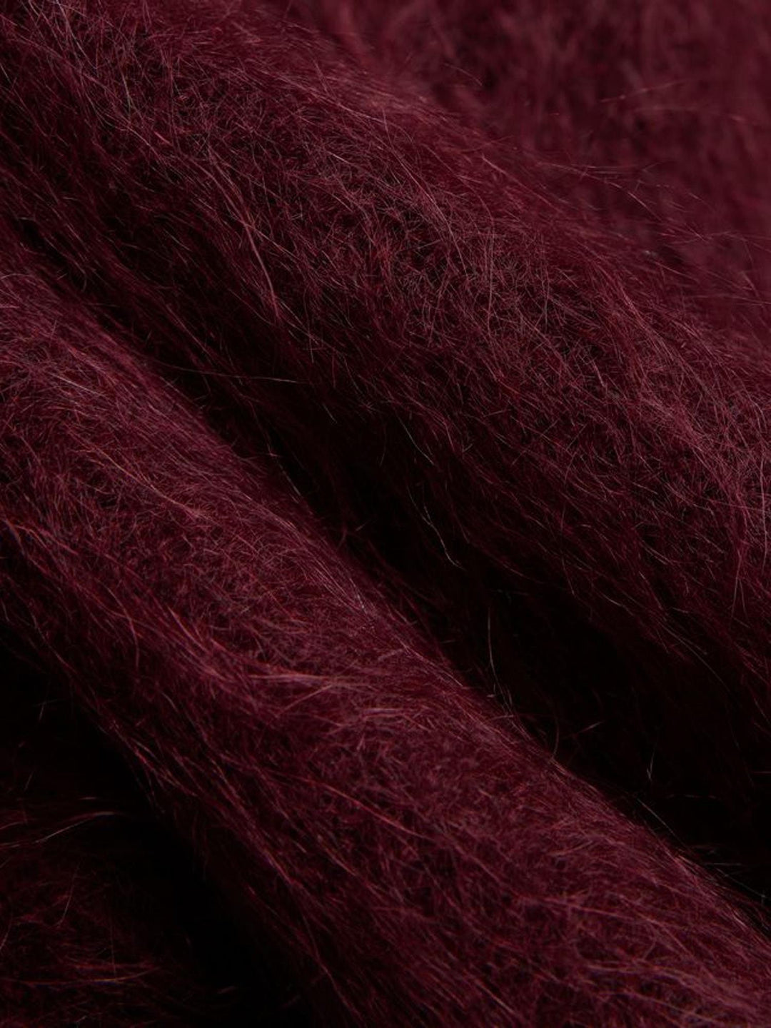 Fredrikke Chunky Cardigan Oxblood