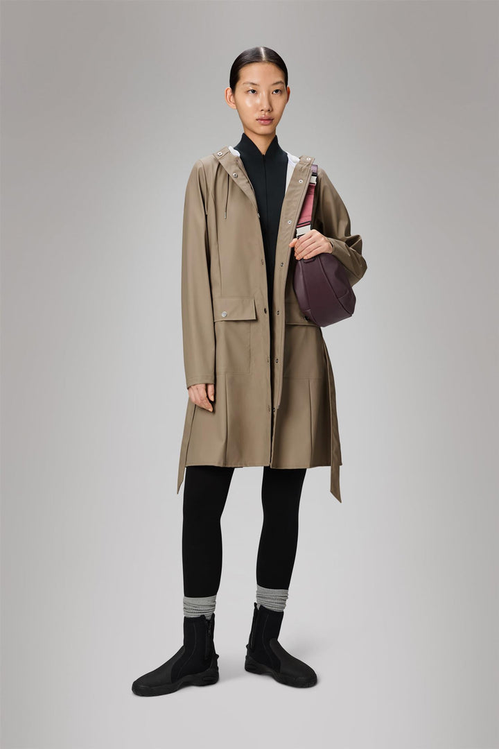 Curve Long Jacket W3 Beige