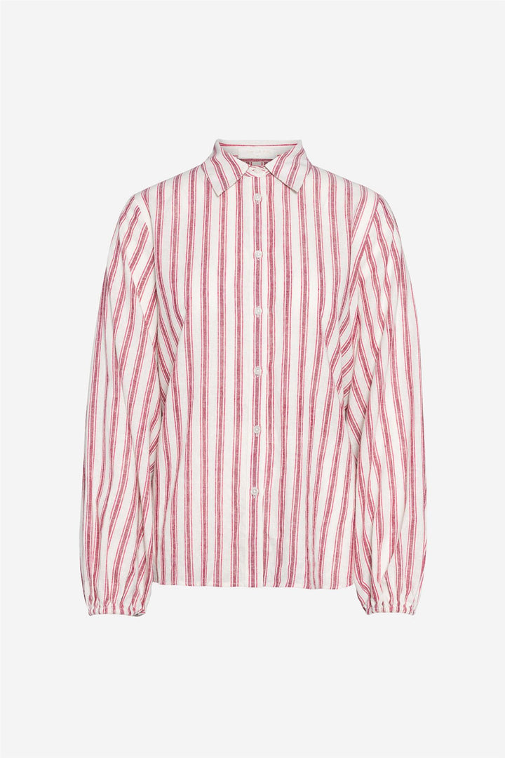 Fable Shirt Berry Stripe