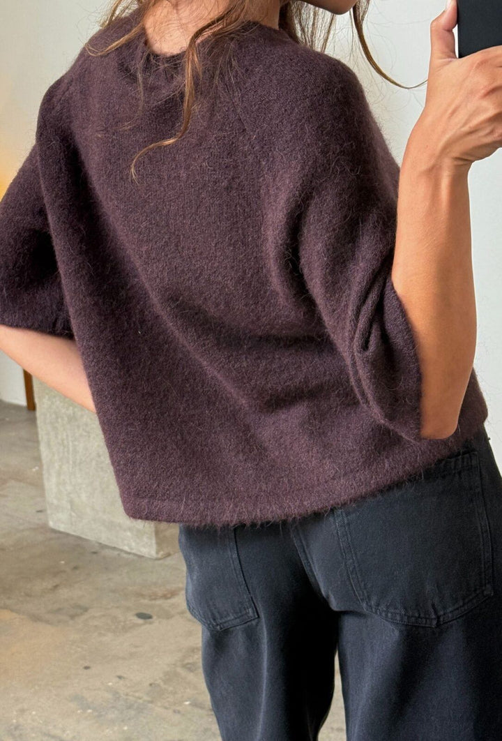 Abbie Knit Bordeaux