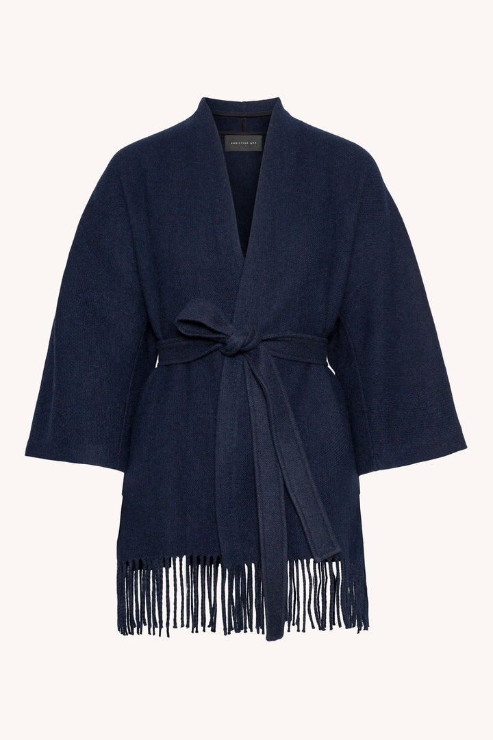 Akila Lambswool Jacket Navy