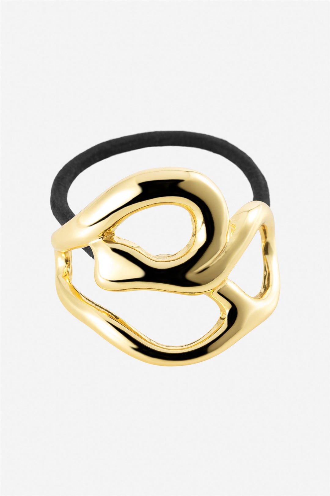 Flow Hair Tie Gold Brown