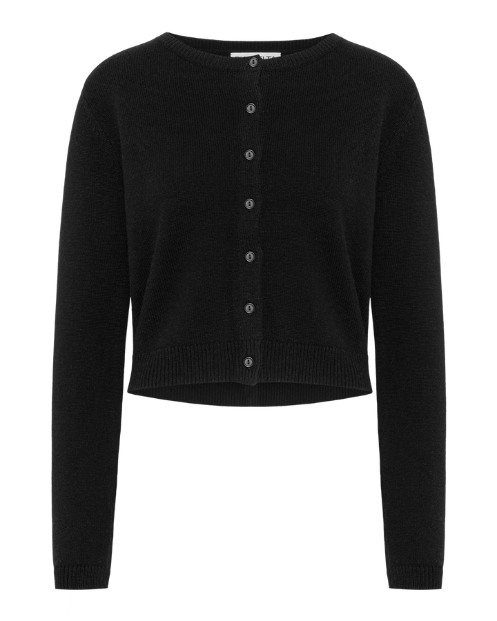 Astrid Cash Cardigan Black