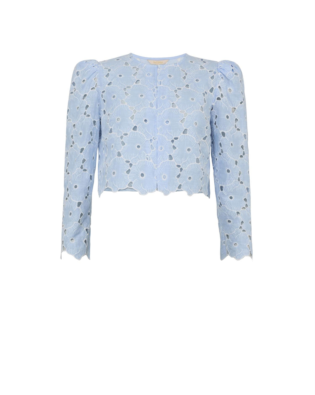 Broderie Anglaise Jacket Light Blue