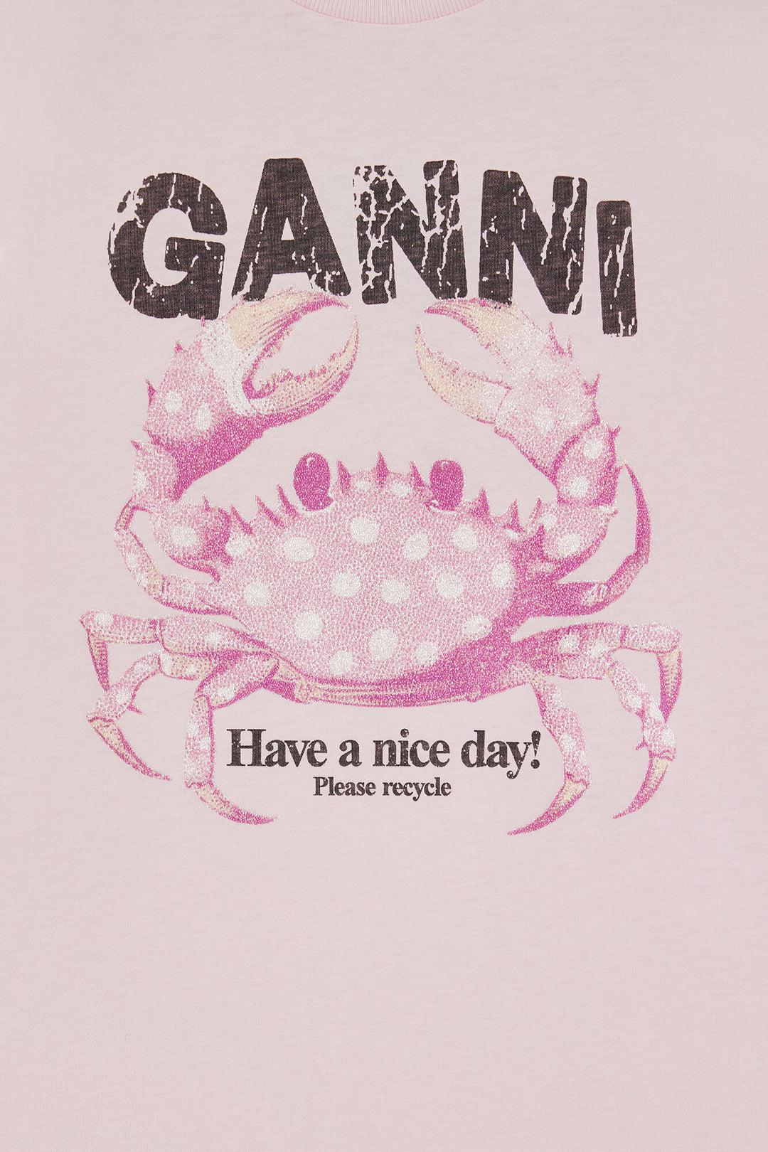 Basic Cotton Jersey T-shirt Chalk Pink