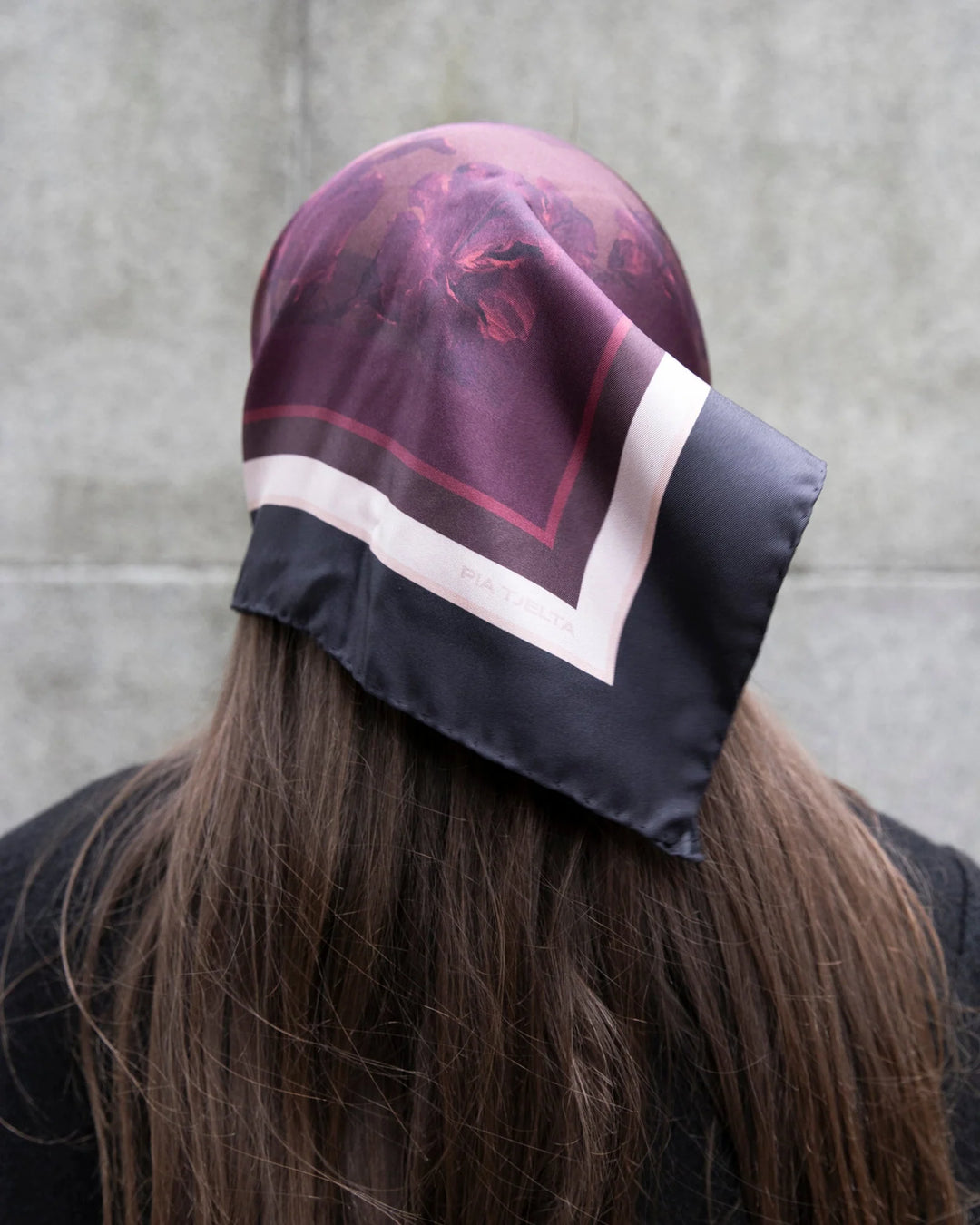 Betty Agnes Black/Burgundy