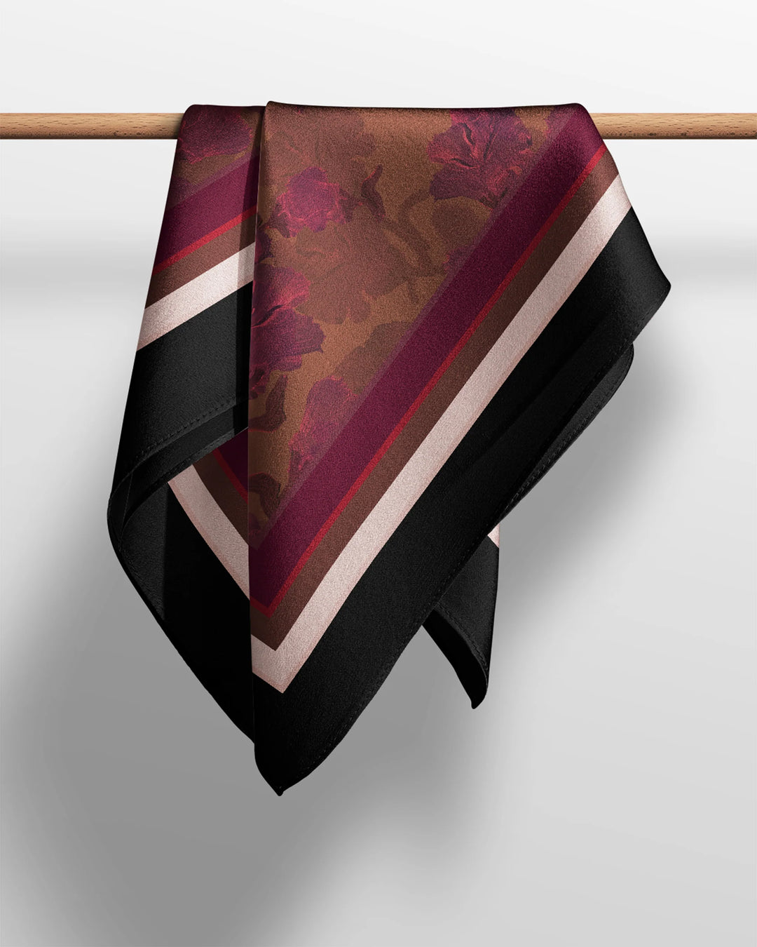 Betty Agnes Black/Burgundy