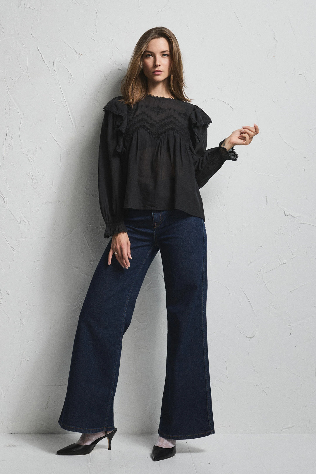 Victoria Blouse Black
