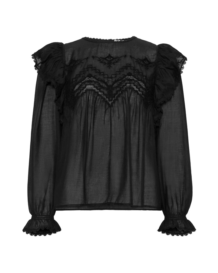 Victoria Blouse Black
