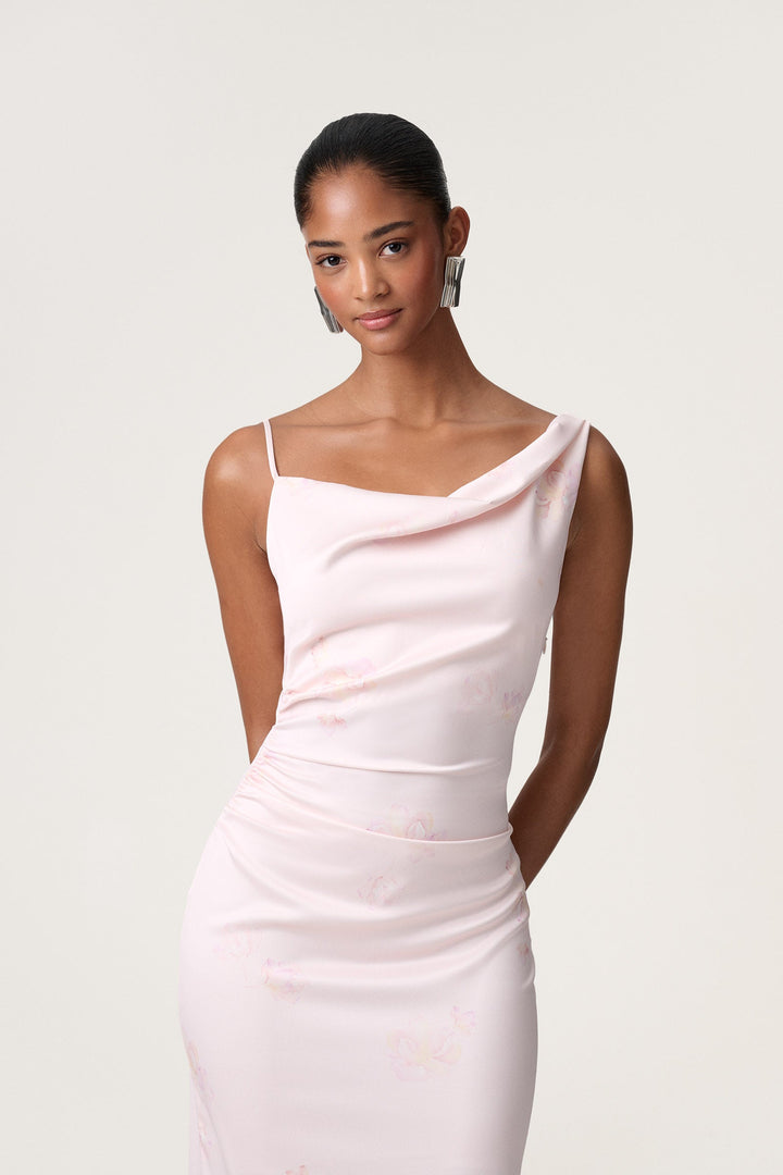 Almeria Maxi Dress Pastel Pink