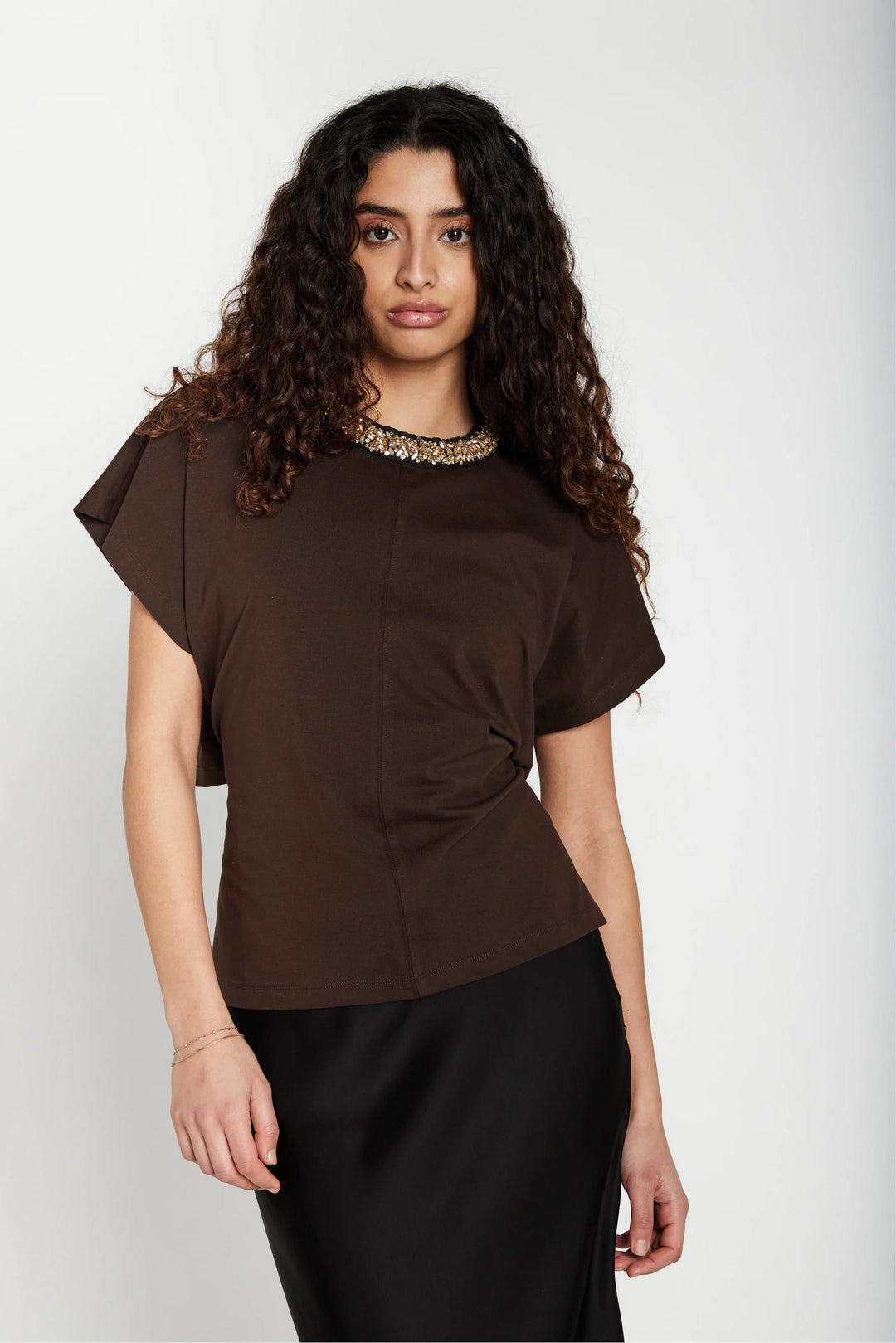 Alnus Verena Blouse Chestnut