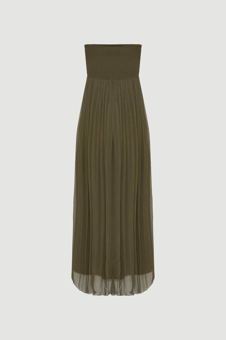 Amalfi Dress Dark Olive