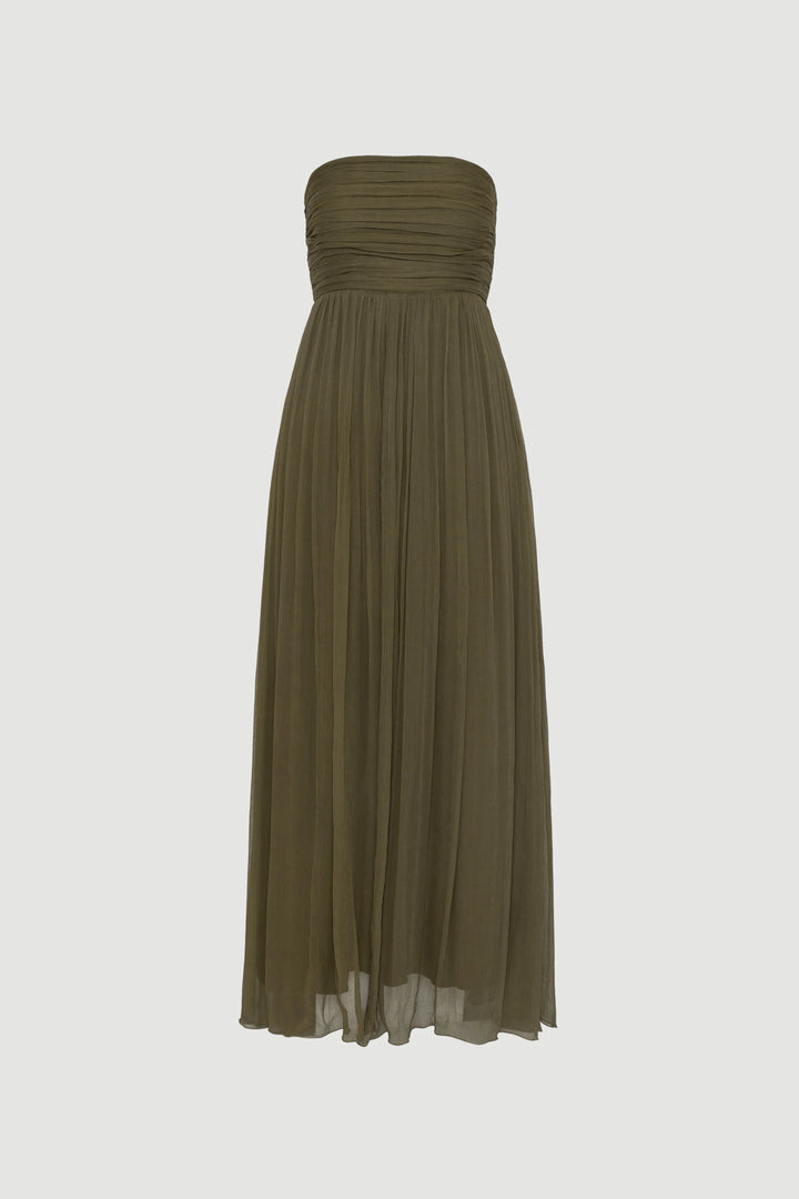 Amalfi Dress Dark Olive
