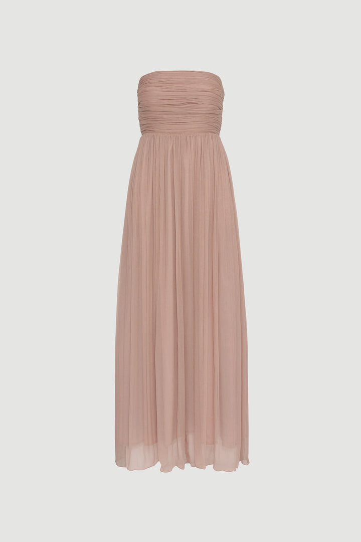 Amalfi Dress Warm Taupe