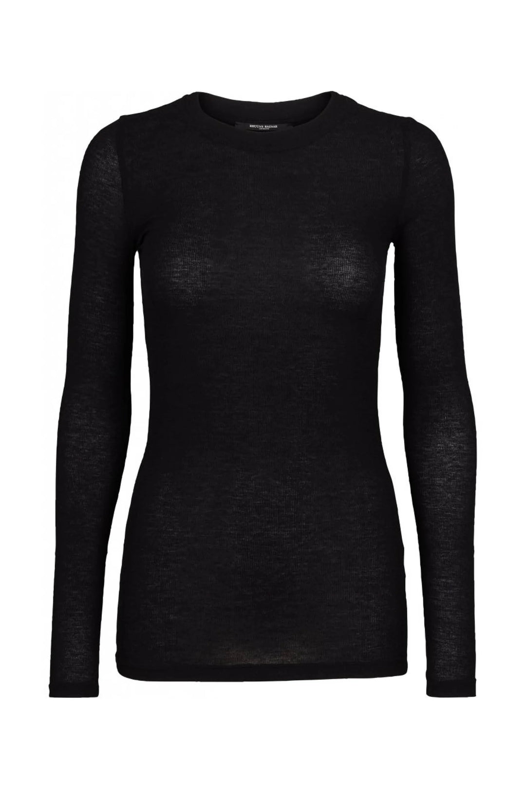 Angela LS T-shirt Black