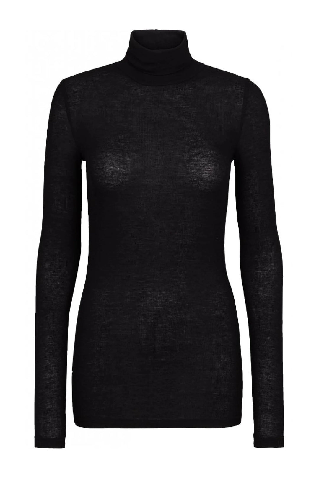 Angela Roll Neck Black