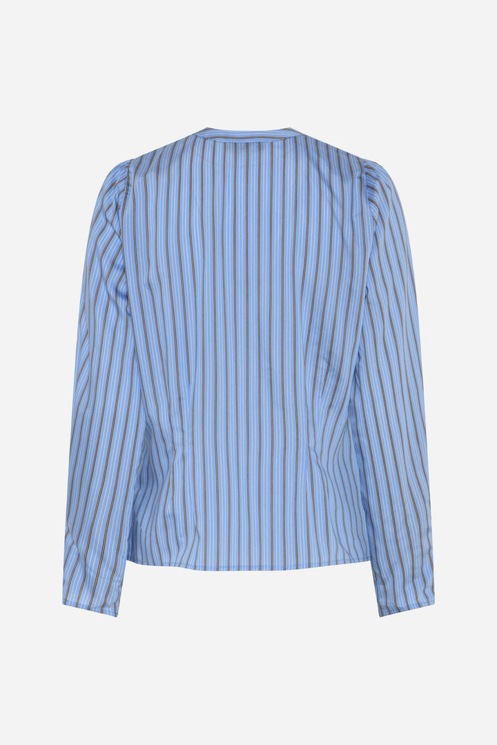 Arenga Zea Shirt Sky Blue Stripe