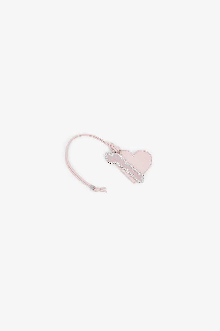 Bou Heart Mirror Printed Grained Chalk Pink