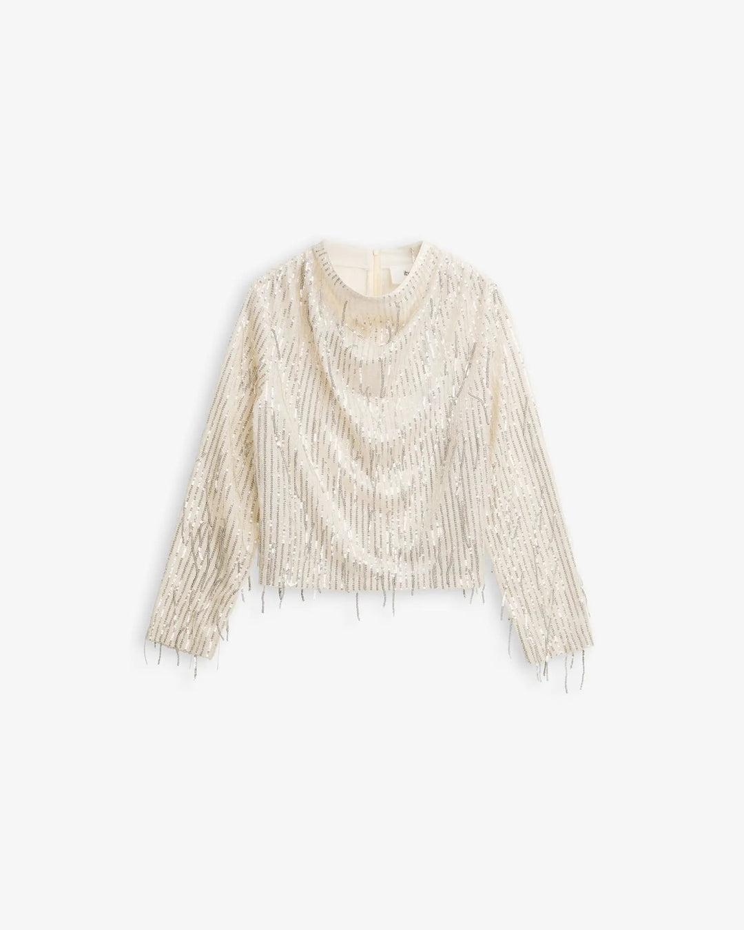 Beverly Fringe Top Lt Gold
