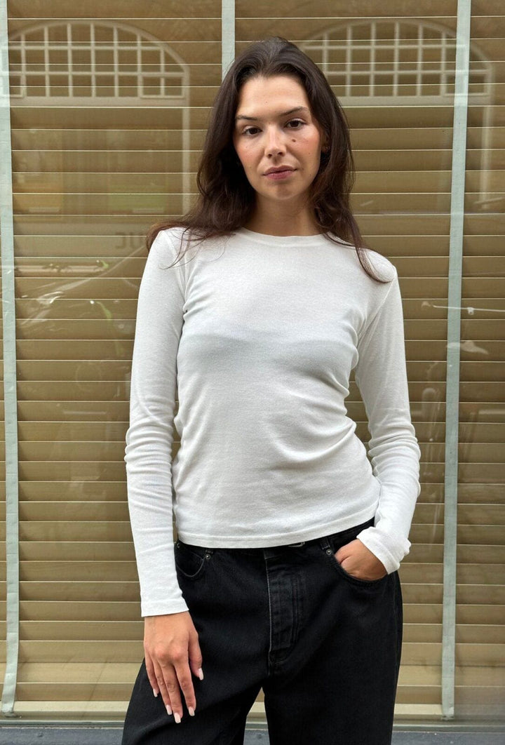 Bonnie O-Neck Tee OffWhite