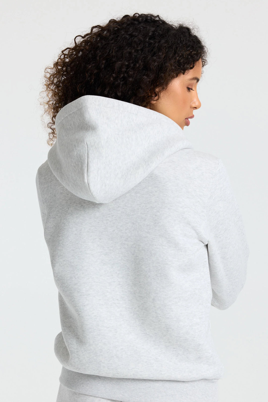 Cosmo Zip Hoodie Grey Melange