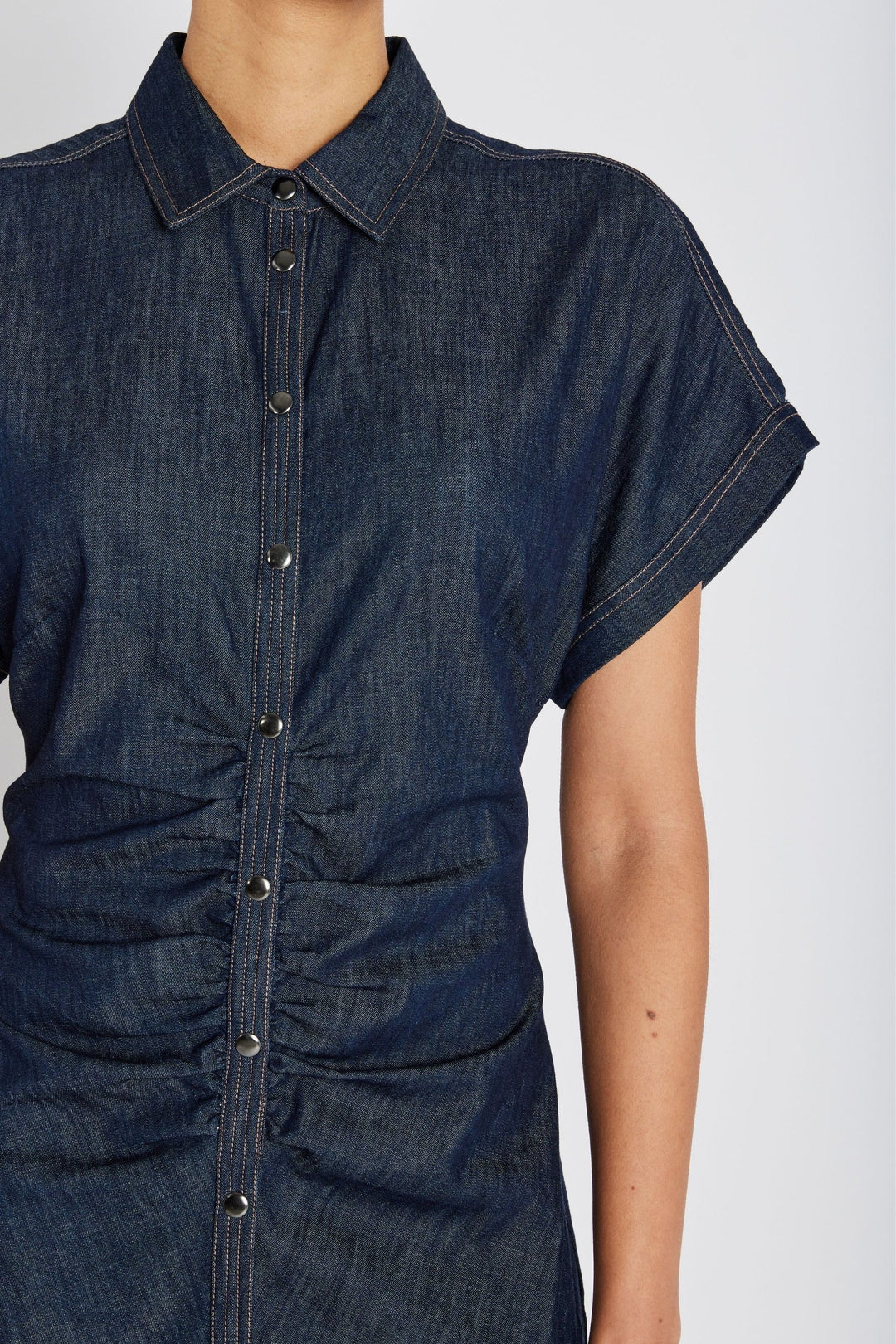 Chambra Callie Dress Denim Blue