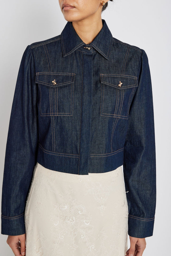 Chambra Glorita Shirt Denim Blue