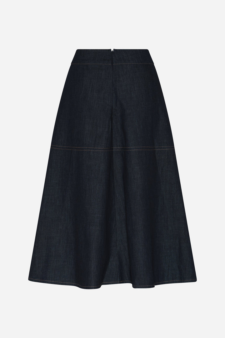 Chambra Imma Skirt Denim Blue