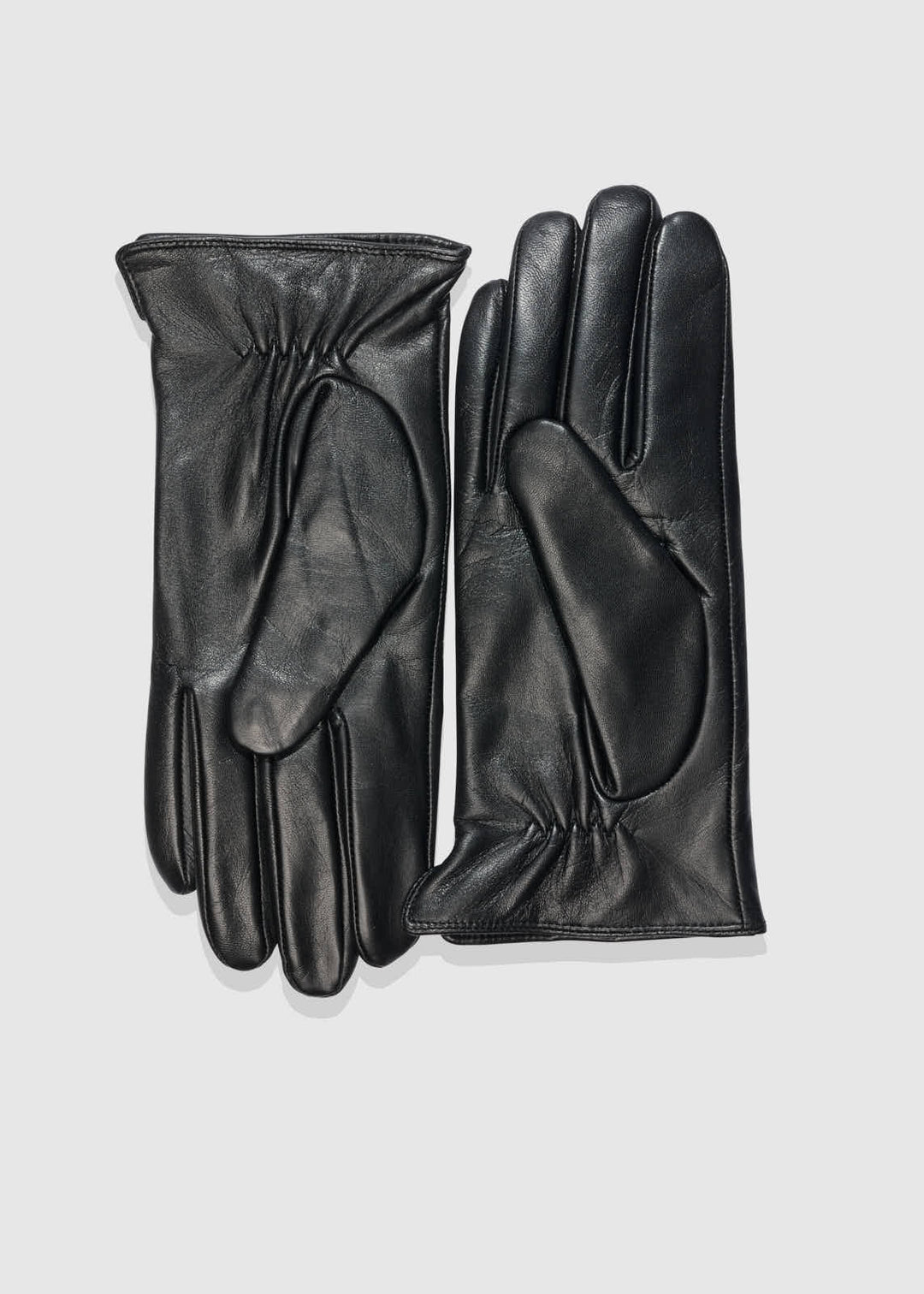 Classic Leather Gloves Black