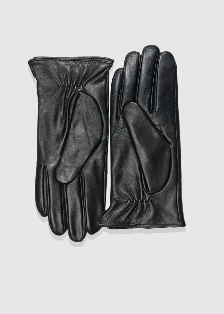 Classic Leather Gloves Black