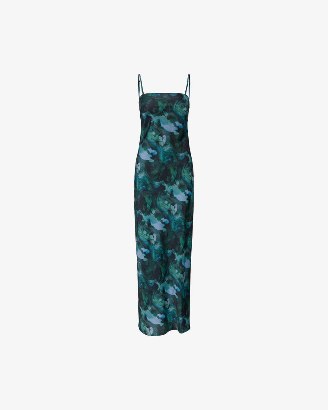 Diaz Print Dress Green