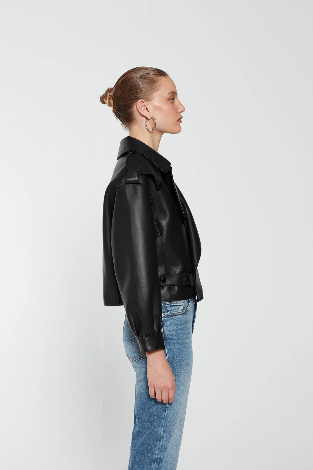 Simi Leather Jacket Black