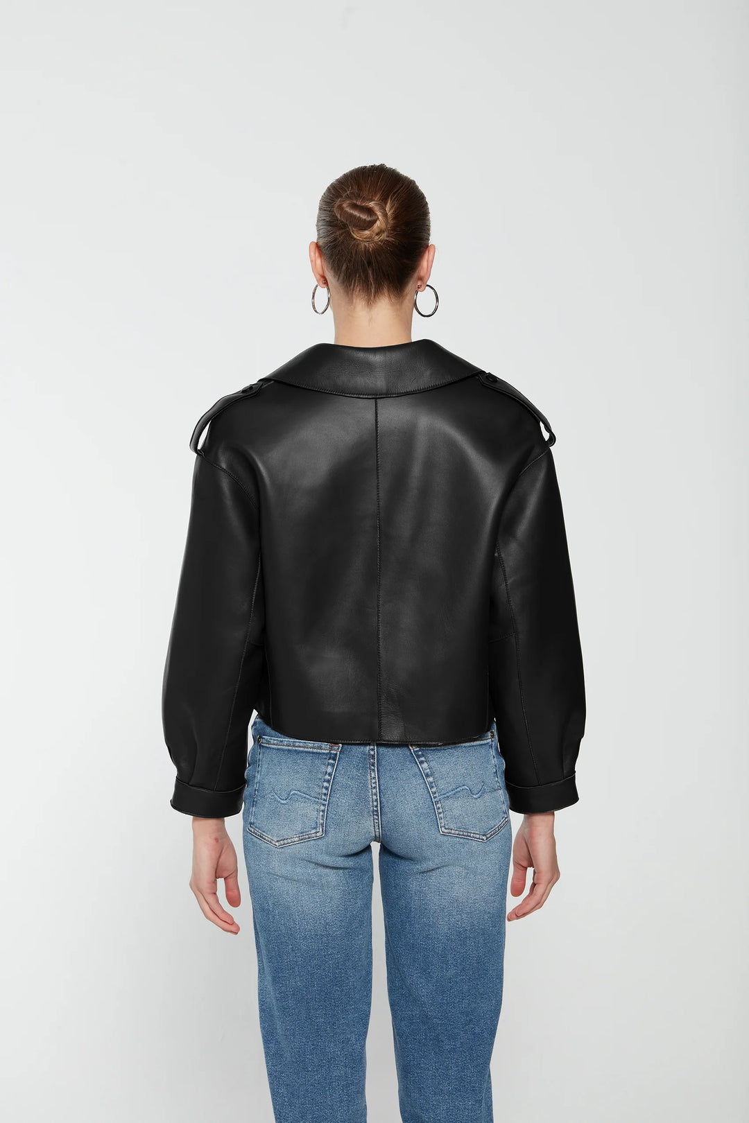 Simi Leather Jacket Black