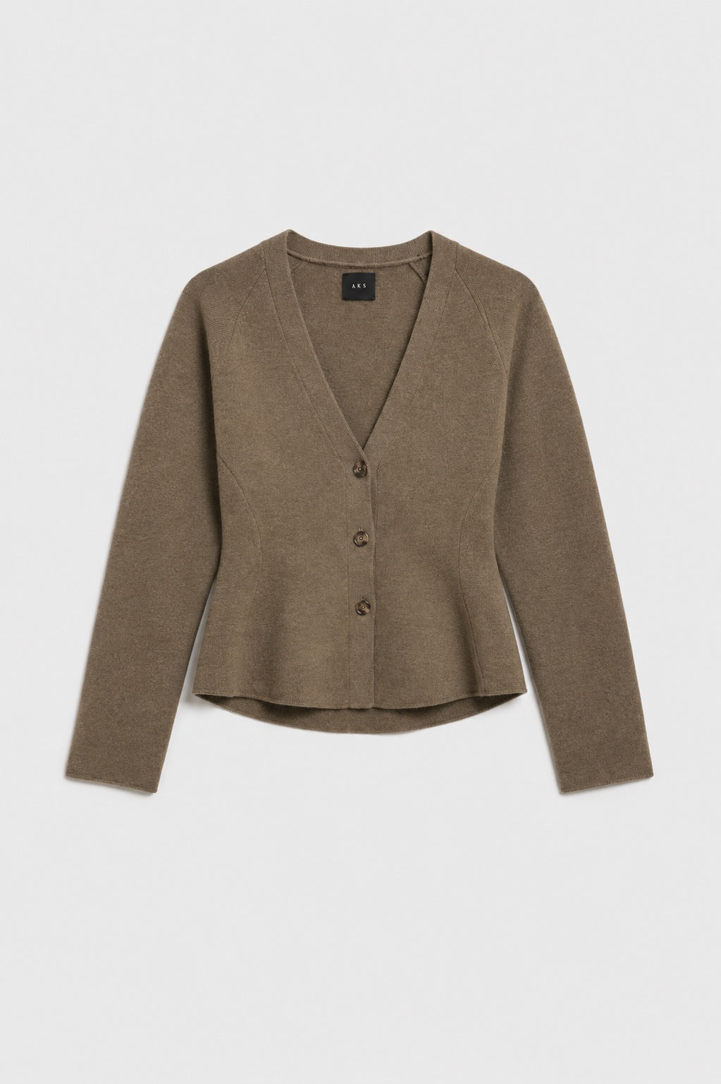 Ginny Merino Cardigan Espresso