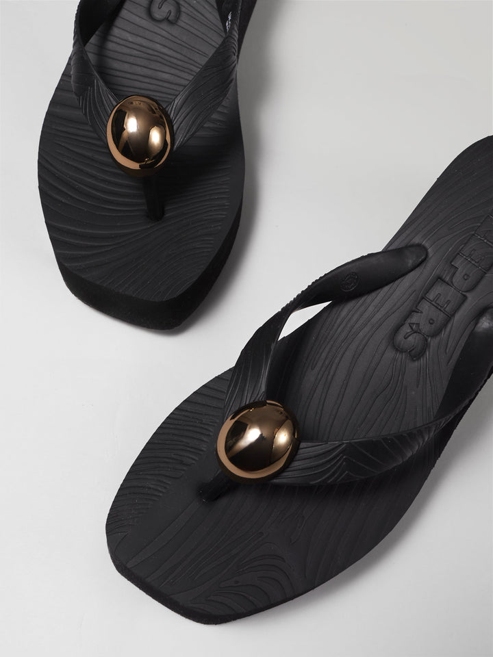 Pearl Octopuss.y x Sleepers The Paris Sandal Black