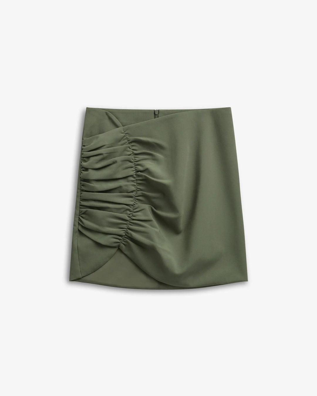 Refined Mini Skirt Olive Green