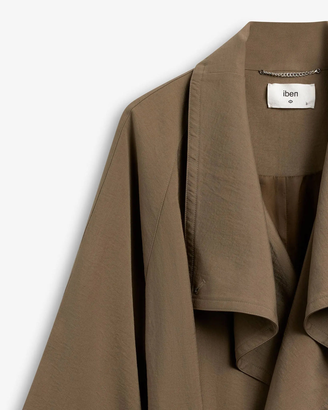 Atari Oversized Trenchcoat Khaki Brown