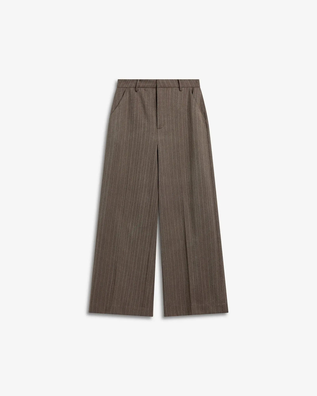 Reign Tailored Structured Pants Mole Stripe
