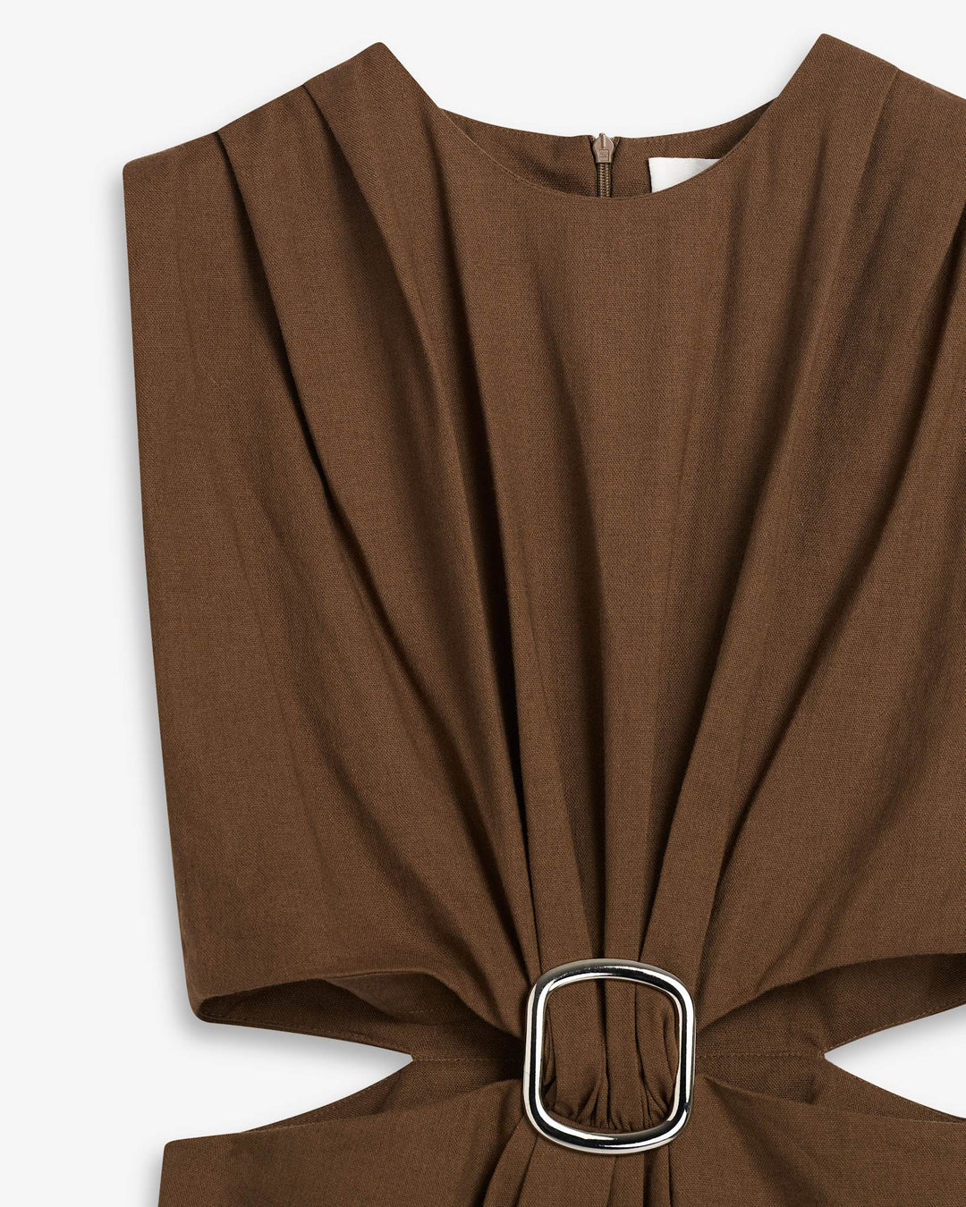 Riviera Dress Chestnut Brown