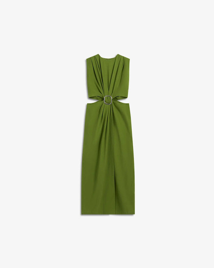 Riviera Dress Leaf Green